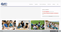 Desktop Screenshot of elsta-sprachreisen.de